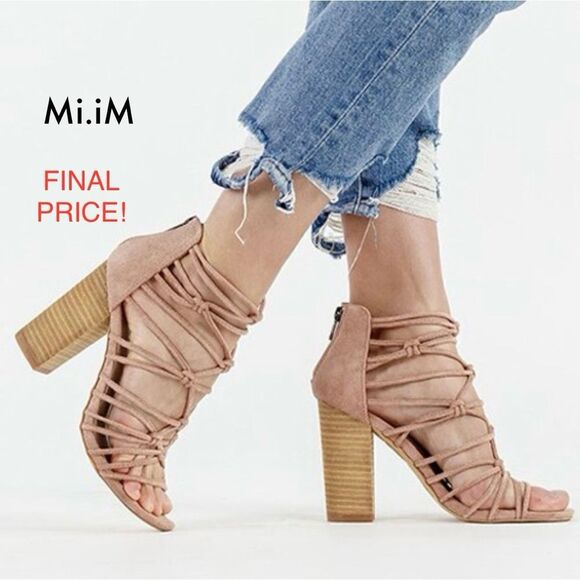 ❤️LAST PAIR! BRAND NEW Mi.iM Block Heeled Sandals - Picture 7 of 7